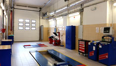 Vehicle inspection station