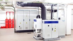 System przygotowania powietrza dla komory klimatycznej