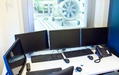 Sterownia hamowni podwoziowej i komory klimatyczenej