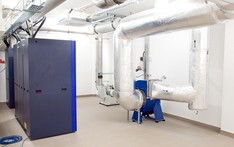 System wyciągu spalin z komory klimatycznej