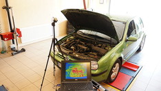 Thermal analysis of the engine