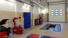 Vehicle inspection station