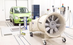 Komora klimatyczna z hamownią podwoziową