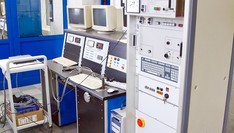 Control station no. 2 with a water brake